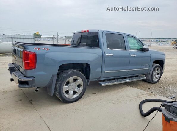 3GCUKSEC9GG237800 2016 CHEVROLET SILVERADO Blue უკანა მარჯვენა