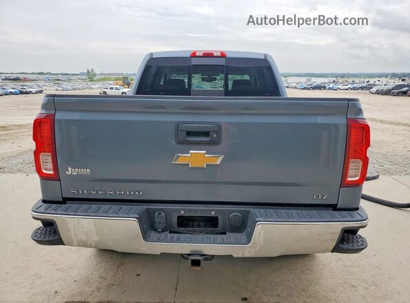 3GCUKSEC9GG237800 2016 CHEVROLET SILVERADO Blue უკანა ხედი