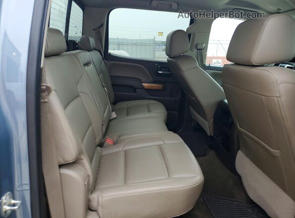 3GCUKSEC9GG237800 2016 CHEVROLET SILVERADO Blue უკანა სავარძლების ხედი