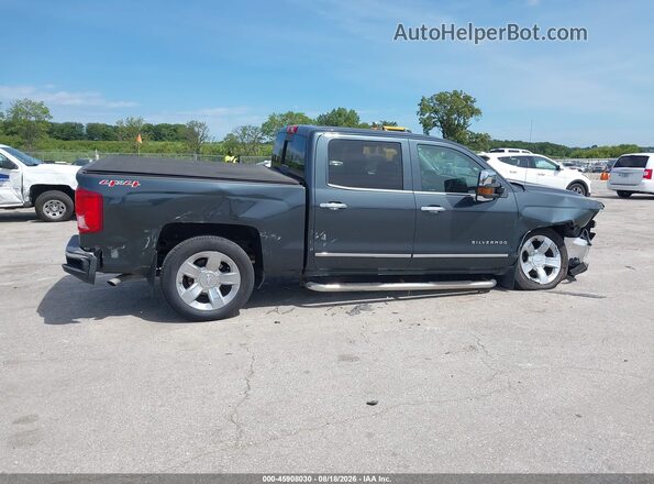 3GCUKSECXHG338314 2017 CHEVROLET SILVERADO Gray Դիմացի տեսք