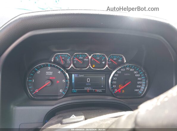 3GCUKSECXHG338314 2017 CHEVROLET SILVERADO Gray Հետևի նստատեղերի տեսք