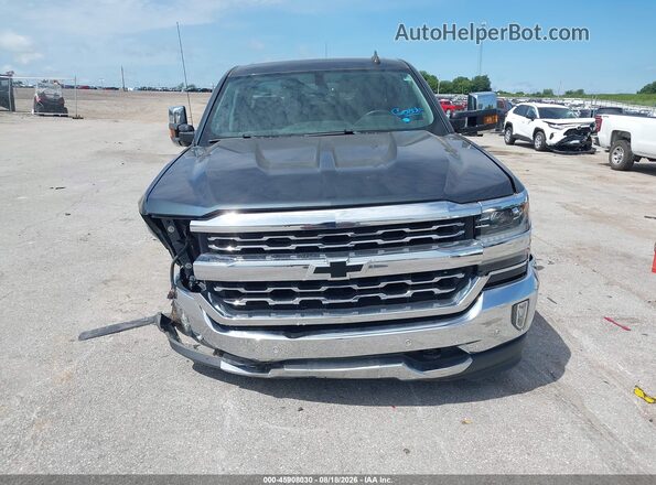 3GCUKSECXHG338314 2017 CHEVROLET SILVERADO Gray Սարքավորումների վահանակի տեսք
