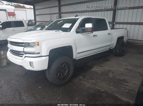 3GCUKSECXHG379879 2017 CHEVROLET SILVERADO White Przód lewy