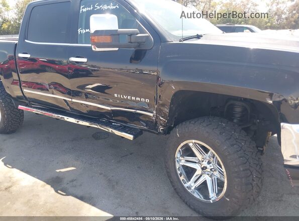3GCUKSEJ2HG125162 2017 CHEVROLET SILVERADO Black Вид спереду