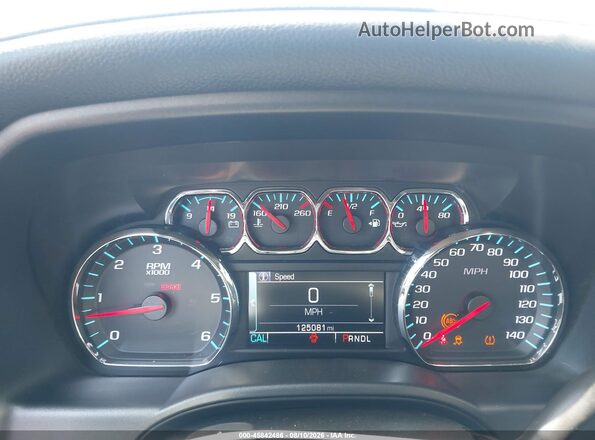 3GCUKSEJ2HG125162 2017 CHEVROLET SILVERADO Black Вид задніх сидінь