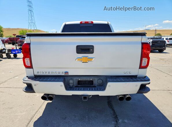 3GCUKSEJ2HG428636 2017 CHEVROLET SILVERADO White Вид ззаду