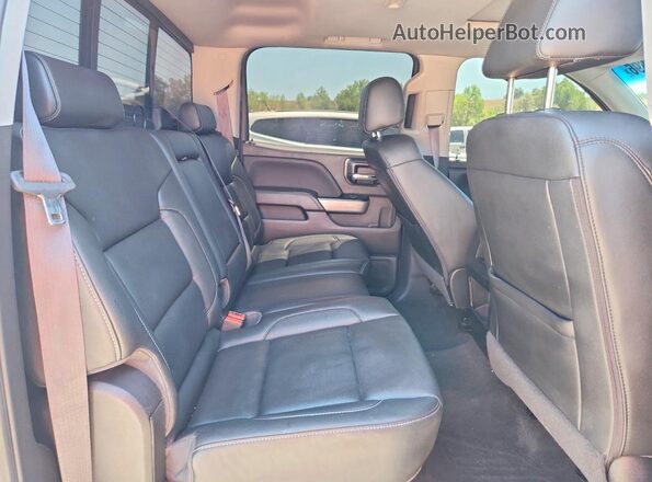 3GCUKSEJ2HG428636 2017 CHEVROLET SILVERADO White Вид задніх сидінь