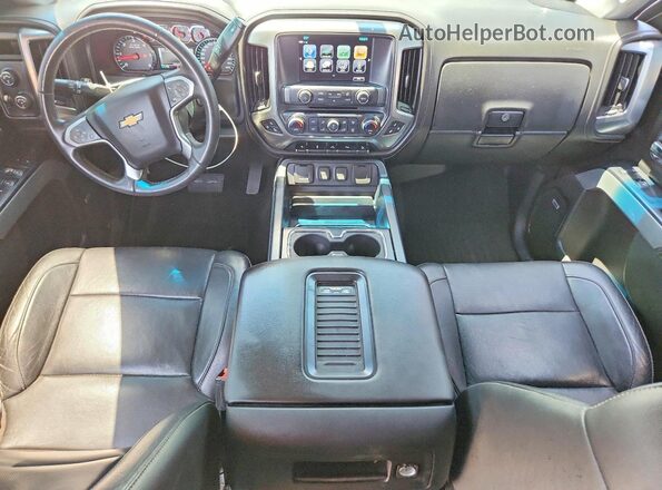 3GCUKSEJ2HG428636 2017 CHEVROLET SILVERADO White Вид панелі приладів