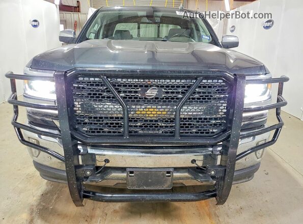 3GCUKSER3JG281514 2018 CHEVROLET SILVERADO Gray Դիմացի տեսք