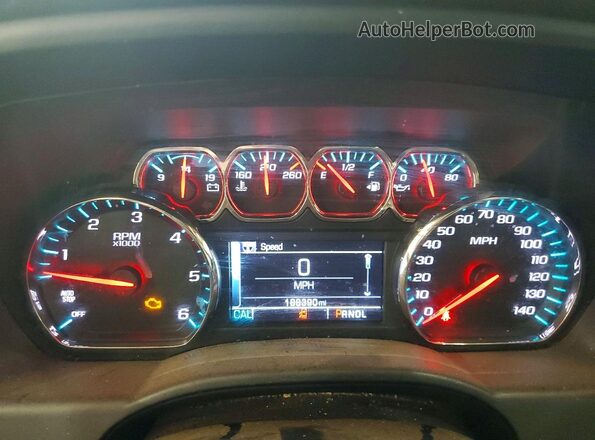 3GCUKSER3JG281514 2018 CHEVROLET SILVERADO Gray Սարքավորումների վահանակի տեսք