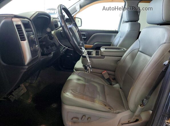 3GCUKSER3JG281514 2018 CHEVROLET SILVERADO Gray Սալոնի դիմացի տեսք