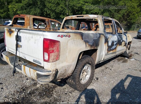 3GCUKTEC4GG314143 2016 CHEVROLET SILVERADO Белый Задняя правая четверть