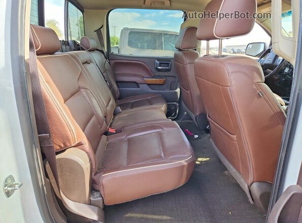 3GCUKTEJ5HG459529 2017 CHEVROLET SILVERADO White Вид задніх сидінь