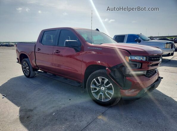 3GCUWDED8KG131839 2019 CHEVROLET SILVERADO Red Front right