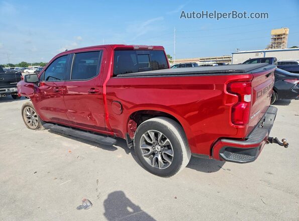 3GCUWDED8KG131839 2019 CHEVROLET SILVERADO Red Rear left