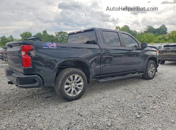 3GCUYBEF6KG113405 2019 CHEVROLET SILVERADO Черный Задняя правая четверть