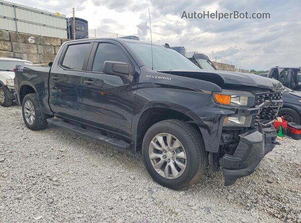3GCUYBEF6KG113405 2019 CHEVROLET SILVERADO Черный Передняя правая четверть