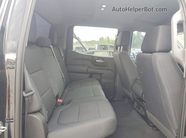 3GCUYBEF6KG113405 2019 CHEVROLET SILVERADO Черный Вид задних сидений