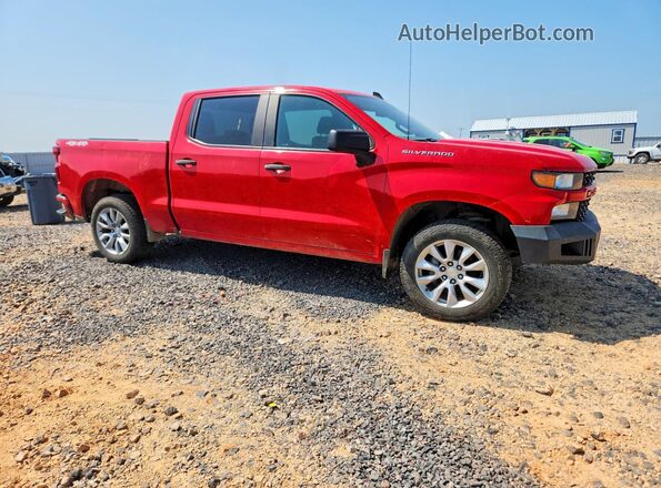 3GCUYBEF8KG127077 2019 CHEVROLET SILVERADO Red Front right