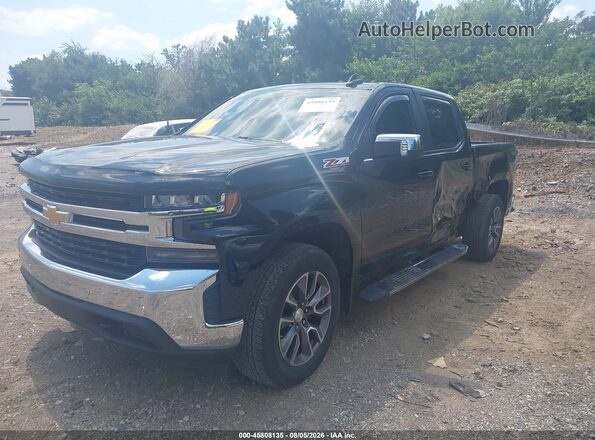 3GCUYDED0KG176123 2019 CHEVROLET SILVERADO Black Przód lewy