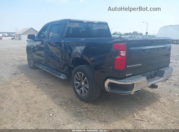 3GCUYDED0KG176123 2019 CHEVROLET SILVERADO Black Tył lewy
