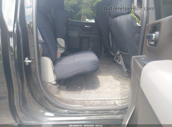 3GCUYDED0KG176123 2019 CHEVROLET SILVERADO Black Widok naklejki z numerem VIN