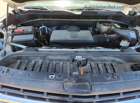 3GCUYDED0LG419348 2020 CHEVROLET SILVERADO White Widok wnętrza z tyłu