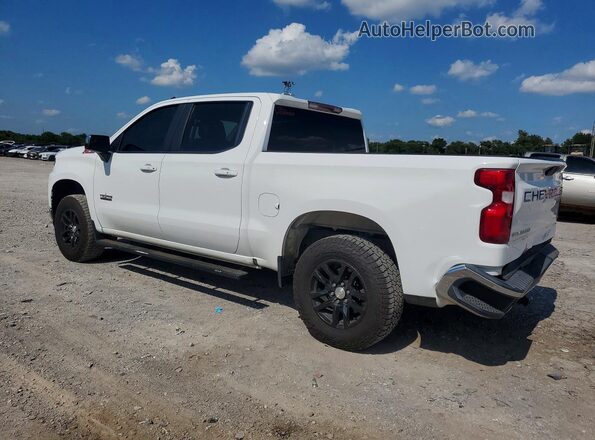 3GCUYDED3KG296806 2019 CHEVROLET SILVERADO White Trasero izquierdo