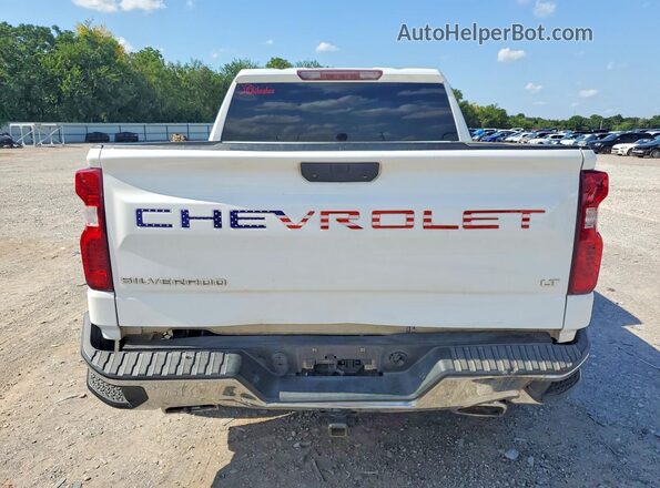 3GCUYDED3KG296806 2019 CHEVROLET SILVERADO White Vista trasera