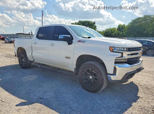 3GCUYDED3KG296806 2019 CHEVROLET SILVERADO White Delantero derecho