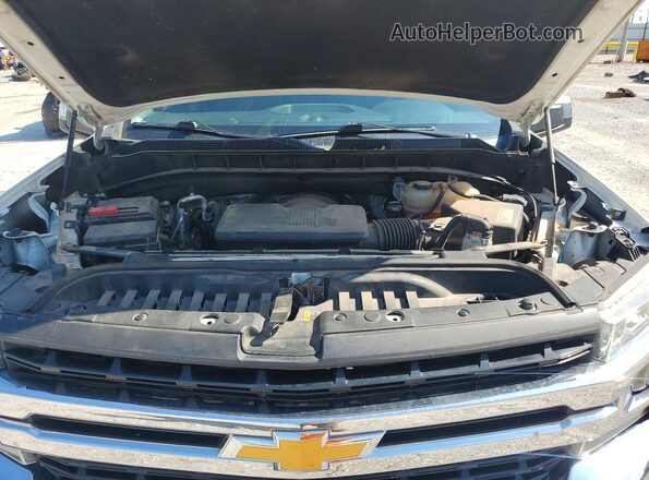 3GCUYDED3KG296806 2019 CHEVROLET SILVERADO White Vista interior trasera