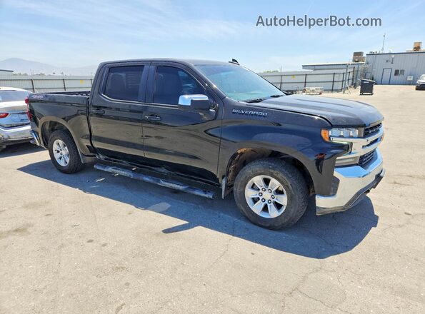 3GCUYDED3MG363150 2021 CHEVROLET SILVERADO Черный Передняя правая четверть