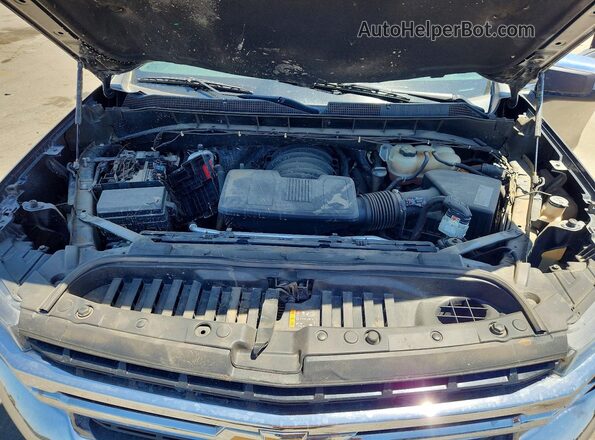 3GCUYDED3MG363150 2021 CHEVROLET SILVERADO Черный Вид задней части салона