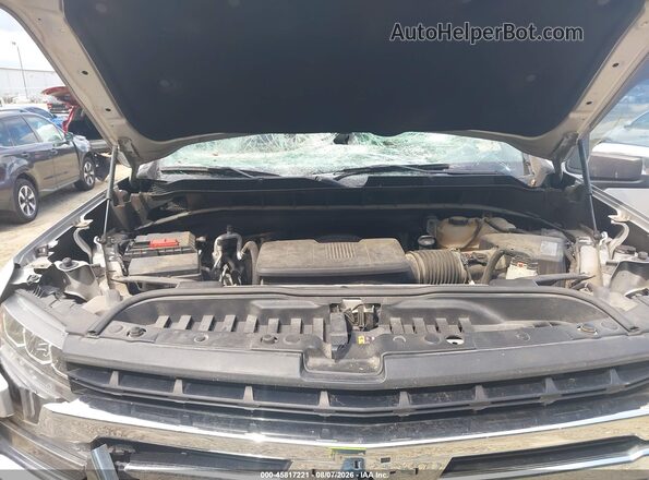3GCUYDED4LG205639 2020 CHEVROLET SILVERADO Серебряный Вид сзади