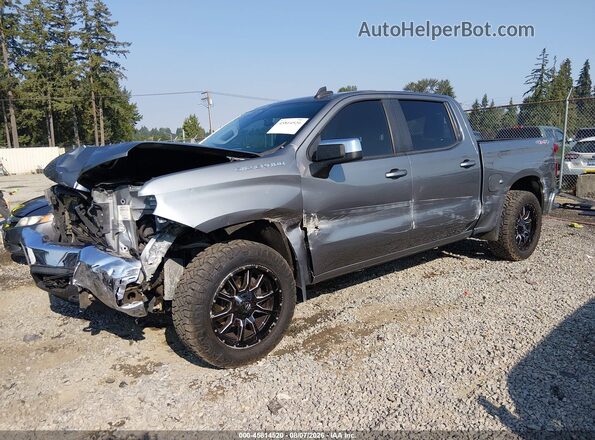 3GCUYDED4LG344850 2020 CHEVROLET SILVERADO Серый Передняя левая четверть
