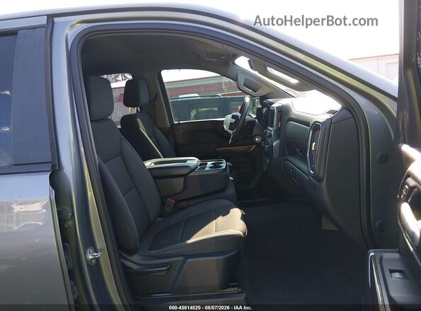 3GCUYDED4LG344850 2020 CHEVROLET SILVERADO Серый Вид задней части салона