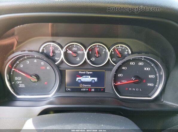3GCUYDED4LG344850 2020 CHEVROLET SILVERADO Серый Вид задних сидений