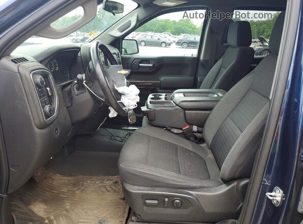 3GCUYDED4MG470093 2021 CHEVROLET SILVERADO Blue Vista interior delantera