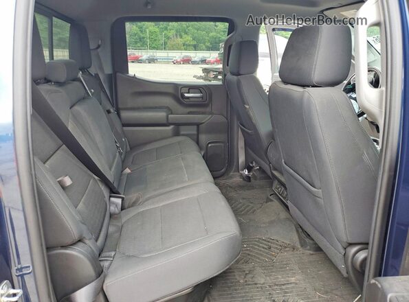 3GCUYDED4MG470093 2021 CHEVROLET SILVERADO Blue Vista de los asientos traseros