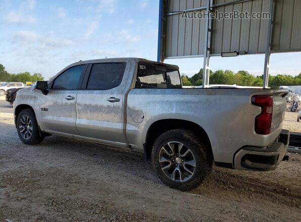 3GCUYDED5KG135227 2019 CHEVROLET SILVERADO Silver Tył lewy
