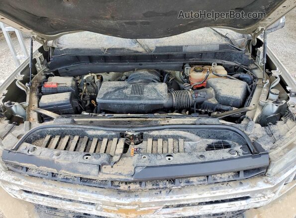 3GCUYDED5KG135227 2019 CHEVROLET SILVERADO Silver Widok wnętrza z tyłu