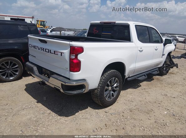 3GCUYDED6LG359771 2020 CHEVROLET SILVERADO Белый Задняя правая четверть