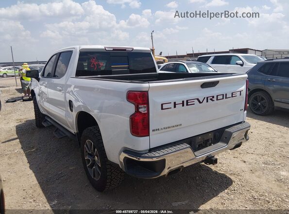 3GCUYDED6LG359771 2020 CHEVROLET SILVERADO Белый Задняя левая четверть