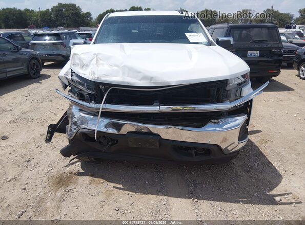 3GCUYDED6LG359771 2020 CHEVROLET SILVERADO Белый Вид щитка приборов