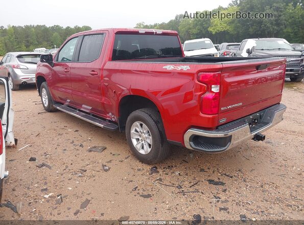 3GCUYDED6MG411241 2021 CHEVROLET SILVERADO Red Tył lewy