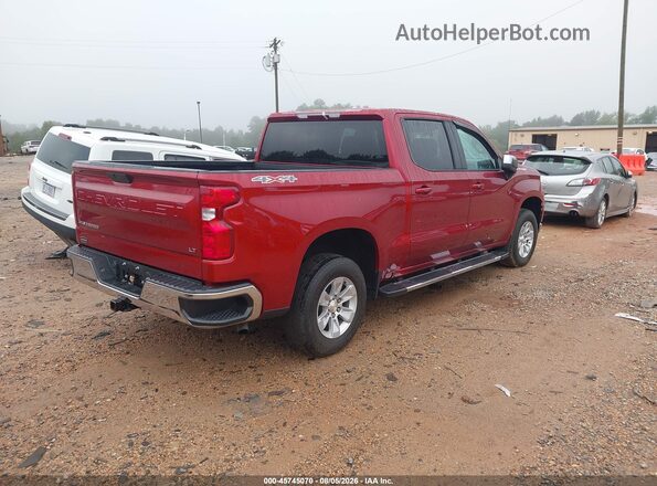 3GCUYDED6MG411241 2021 CHEVROLET SILVERADO Red Tył prawy