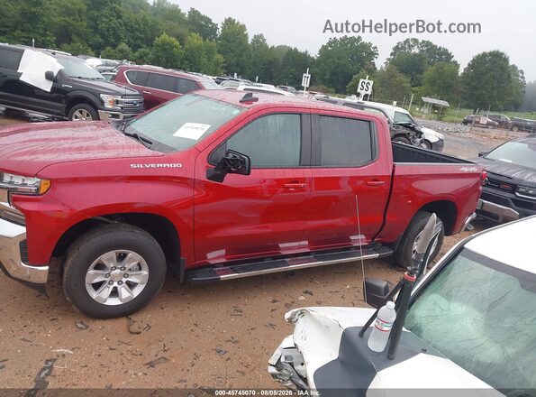 3GCUYDED6MG411241 2021 CHEVROLET SILVERADO Red Widok wnętrza 360 stopni