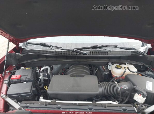 3GCUYDED6MG411241 2021 CHEVROLET SILVERADO Red Widok z tyłu