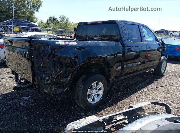 3GCUYDED8NG115283 2022 CHEVROLET SILVERADO Black Հետևի աջ