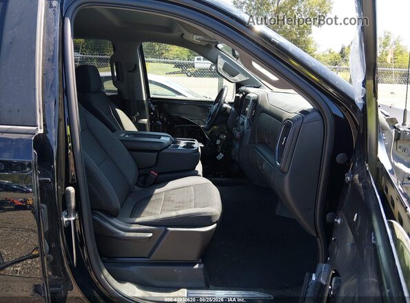 3GCUYDED8NG115283 2022 CHEVROLET SILVERADO Black Սալոնի դիմացի տեսք